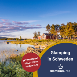 Glamping in Schweden