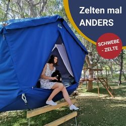 Glamping an der Adria - schwebende Zelte von Eurocamping
