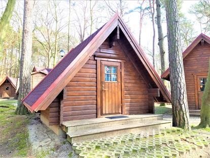 Luxuscamping - Hunde erlaubt - Region Usedom - Camping Pommernland Übernachtungshütten für 2 Personen