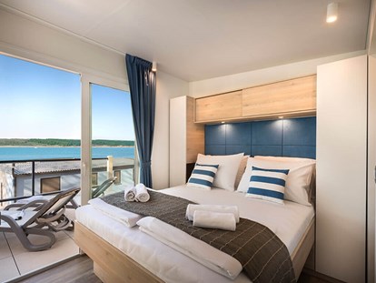 Luxuscamping - getrennte Schlafbereiche - Funtana - Istra Premium Camping Resort - Meinmobilheim Marbello Premium auf dem Istra Premium Camping Resort