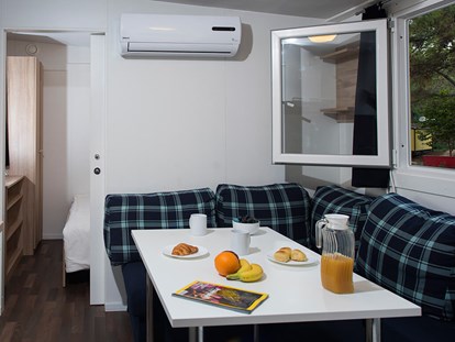 Luxury camping - Preisniveau: gehoben - Istria - Campingplatz Pineta - Meinmobilheim Galija auf dem Campingplatz Pineta