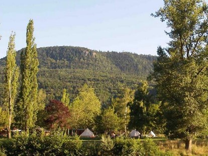 Luxuscamping - Dusche - Auvergne - CosyCamp Baumhütte auf CosyCamp
