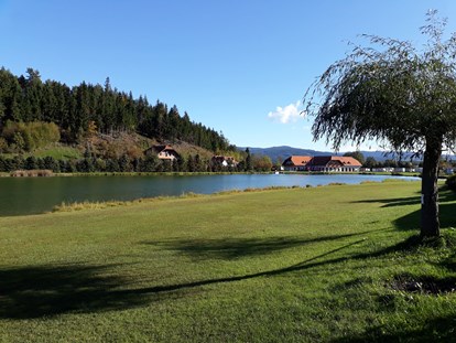 Luxuscamping - Österreich - Das Ufer des Pirkdorfer Sees lädt zum relaxen ein. - Lakeside Petzen Glamping Resort Lakeside romantic Tent im Lakeside Petzen Glamping Resort