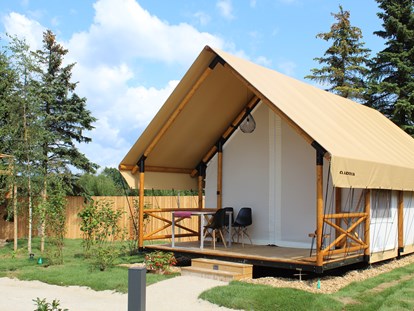 Luxuscamping - TV - Österreich - Romantic Tent - Lakeside Petzen Glamping Resort Lakeside romantic Tent im Lakeside Petzen Glamping Resort