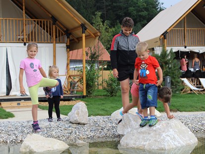 Luxuscamping - Österreich - Family Tent - Lakeside Petzen Glamping Resort Lakeside Family Tent im Lakeside Petzen Glamping Resort