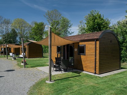 Luxuscamping - Terrasse - Nordsee - Nordsee-Camp Norddeich Nordsee-Wellen Nordsee-Camp Norddeich