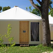 Glampingunterkunft: Glamping-Zelte bei Venedig - Camping Rialto: Glampingzelte auf Camping Rialto