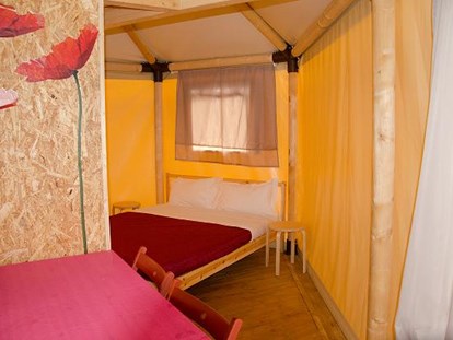 Luxuscamping - getrennte Schlafbereiche - Campalto - Glamping-Zelte - Camping Rialto Glampingzelte auf Camping Rialto
