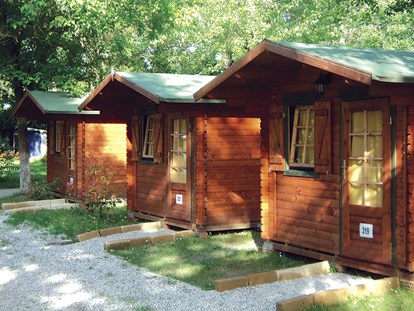 Luxuscamping - Art der Unterkunft: Hütte/POD - Campalto - Camping Rialto Mini-Chalets für 3 Personen auf Camping Rialto