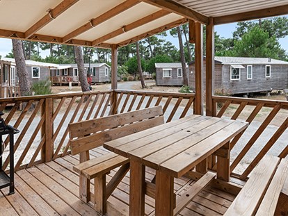 Luxuscamping - Grill - Pyrénées-Orientales - Camping Le Neptune - Vacanceselect Mobilheim Premium 4/5 Personen 2 Zimmer von Vacanceselect auf Camping Le Neptune