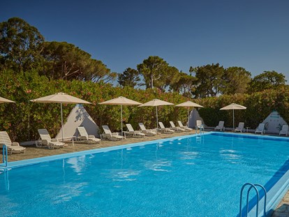 Luxuscamping - Bad und WC getrennt - Haute-Corse - Camping Domaine d'Anghione - Vacanceselect Mobilheim Premium 6 Personen 3 Zimmer von Vacanceselect auf Camping Domaine d'Anghione