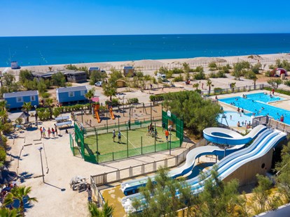 Luxuscamping - Grill - Montpellier - Camping Le Palavas - Vacanceselect Mobilheim Premium 6 Personen 3 Zimmer von Vacanceselect auf Camping Le Palavas