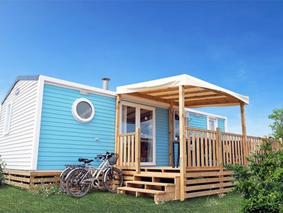 Luxuscamping - Preisniveau: exklusiv - Aude - Camping Les Dunes - Vacanceselect Mobilheim Privilege 6 Personen 3 Zimmer von Vacanceselect auf Camping Les Dunes