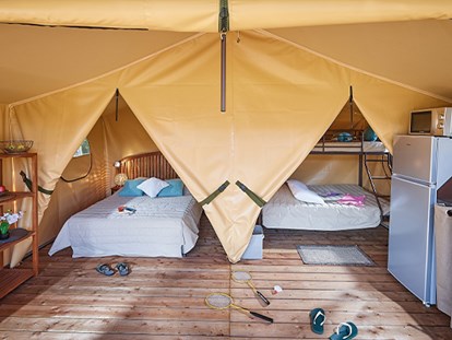 Luxuscamping - Art der Unterkunft: Safari-Zelt - Costa Brava - Camping Valldaro - Vacanceselect Ecoluxe Zelt 4/5 Personen 2 Zimmer von Vacanceselect auf Camping Valldaro