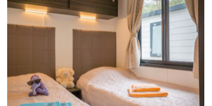 Luxuscamping - Dusche - Vrsar - Camping Valkanela - Vacanceselect Mobilheim Moda 6 Personen 3 Zimmer AC Geschirrspüler von Vacanceselect auf Camping Valkanela