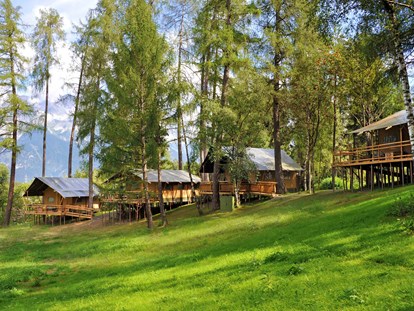 Luxuscamping - Tirol - Safari-Lodge-Zelte im Nature Resort - Nature Resort Natterer See Safari-Lodge-Zelt "Lion" am Nature Resort Natterer See