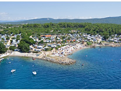 Luxuscamping - TV - Zadar - Šibenik - Krk Premium Camping Resort - Gebetsroither Luxusmobilheim von Gebetsroither am Krk Premium Camping Resort