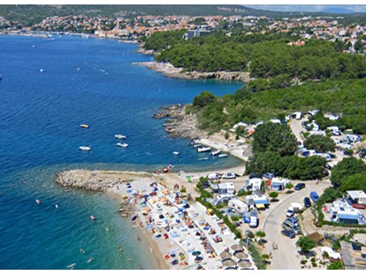 Luxuscamping - Kochmöglichkeit - Zadar - Šibenik - Krk Premium Camping Resort - Gebetsroither Luxusmobilheim von Gebetsroither am Krk Premium Camping Resort