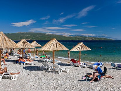 Luxuscamping - Dusche - Zadar - Šibenik - Krk Premium Camping Resort - Gebetsroither Luxusmobilheim von Gebetsroither am Krk Premium Camping Resort
