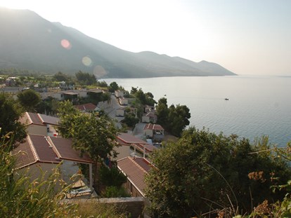 Luxuscamping - Kühlschrank - Split - Dubrovnik - Camping Nevio - Gebetsroither Luxusmobilheim von Gebetsroither am Camping Nevio