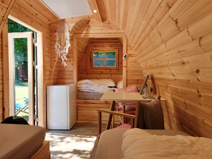 Luxuscamping - Heizung - Eutin - Glampingzelt, Glamping LUXUS Pods, Fässer  im Naturpark Camping Prinzenholz  Glampingzelt, Glamping LUXUS Pods, Fässer  im Naturpark Camping Prinzenholz 