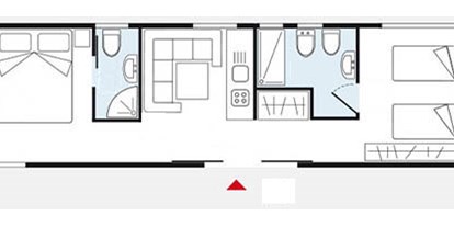 Luxuscamping - Art der Unterkunft: Bungalow - Adria - Union Lido - Suncamp Camping Home Design auf Union Lido