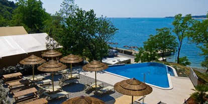 Luxuscamping - Bad und WC getrennt - Kroatien - Camping Resort Lanterna - Suncamp Bungalowzelte von Suncamp auf Lanterna Premium Camping Resort ****