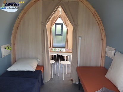 Luxuscamping - Art der Unterkunft: spezielle Unterkunft - Frankreich - Camping de l’Etang Coco Sweet auf Camping de l'Etang