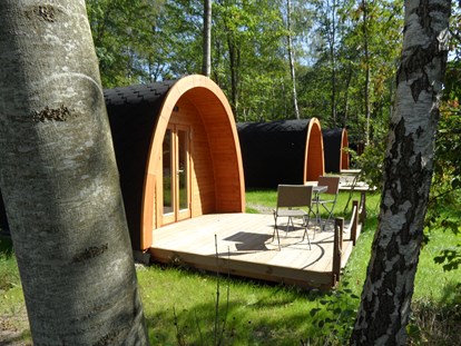 Luxuscamping - Unterkunft alleinstehend - Binnenland - Premium Pod  - Campotel Nord-Ostsee Camping Pods