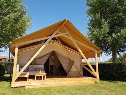 Luxuscamping - Art der Unterkunft: Lodgezelt - Venedig - Camping Marelago Koala Zelt auf Camping Marelago