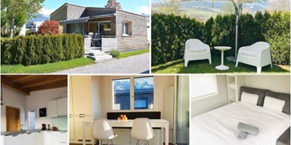 Luxuscamping - Heizung - Obwalden - exklusives Tinyhous  - Camping Seefeld Park Sarnen ***** Glamping-Unterkünfte auf Camping Seefeld Park Sarnen