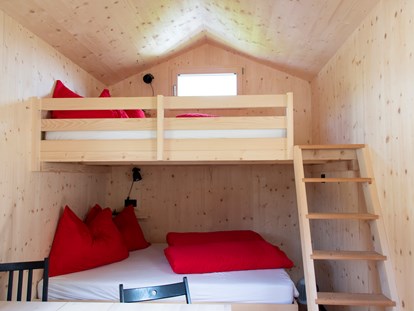 Luxuscamping - Art der Unterkunft: Tiny House - Südtirol - Meran - Chamonna Jaura innen - Camping Muglin Müstair Camping Muglin Müstair