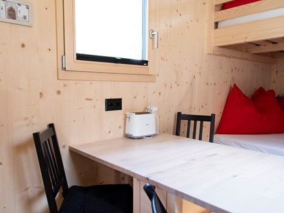 Luxuscamping - Art der Unterkunft: Tiny House - Camping Muglin Müstair Camping Muglin Müstair