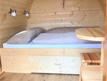 Luxuscamping - Art der Unterkunft: Hütte/POD - Thüringen - Trekking-Pod mit Doppelbett für max. 2 Personen - Campingpark Erfurt Campingpark Erfurt