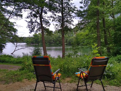Luxuscamping - Preisniveau: moderat - Seenplatte - Naturcampingpark Rehberge Tiny House Nala am Wurlsee - Naturcampingpark Rehberge