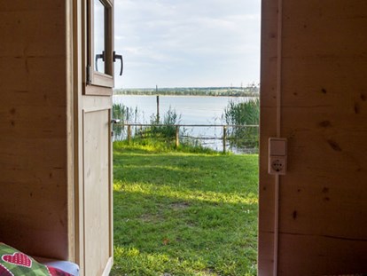 Luxuscamping - Art der Unterkunft: Schlaffass - Region Bodensee - Campingplatz Markelfingen Schlaf-Fass auf dem Campingplatz Markelfingen 