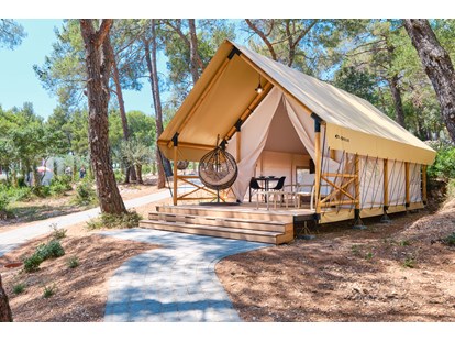 Luxuscamping - Kühlschrank - Mali Losinj - Glamping Zelt Typ Couple - Camping Cikat Glamping Zelt Typ Couple auf Camping Čikat  