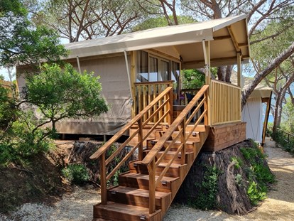 Luxuscamping - Heizung - Elba - Glamping Tent Mini Lodge auf Camping Lacona Pineta - Camping Lacona Pineta Glamping Tent Mini Lodge auf Camping Lacona Pineta