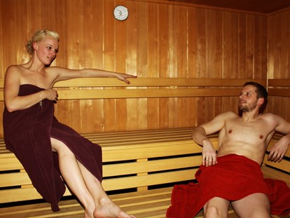 Luxuscamping - Wellnessbereich - Sauna im Fit&Relax-Bereich 

 - Ostseecamping Ferienpark Zierow