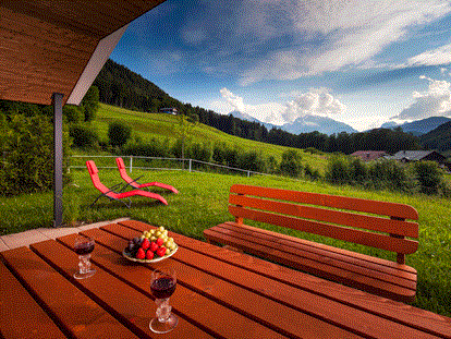 Luxuscamping - TV - Bayern - Campingplatz Allweglehen Chalet auf Campingplatz Allweglehen