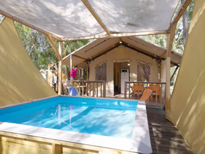 Luxuscamping - Terrasse - Costa del Sud - Wasinja Lodge - 4 Mori Family Village Wasinja Lodge
