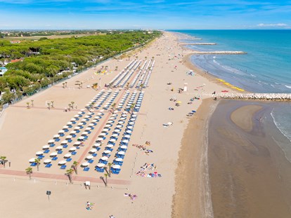 Luxuscamping - Heizung - Venetien - Strand - Camping Ca' Pasquali Village Mobilheim Torcello Plus Gold auf Camping Ca' Pasquali Village