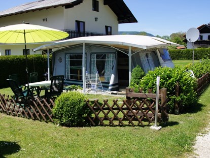 Luxuscamping - Steinbach am Attersee - http://www.camping-grabner.at/ - Camping Grabner Mietwohnwagen am Camping Grabner