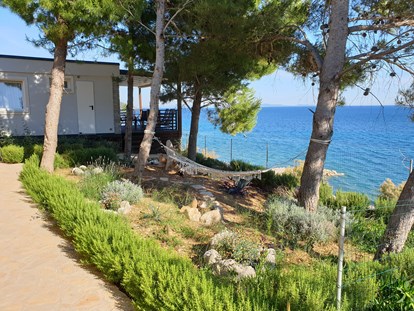 Luxuscamping - Kochutensilien - Split - Dubrovnik - Premium mobile home with sea view -40m2 - Lavanda Camping**** Premium Mobile Home with sea view
