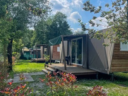 Luxuscamping - Art der Unterkunft: Safari-Zelt - Montorfano - Maxi tent auf Camping Montorfano - Camping Montorfano Maxi tents