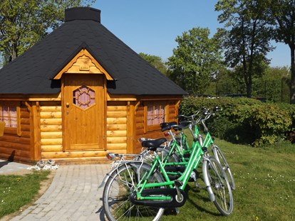 Luxuscamping - Art der Unterkunft: Hütte/POD - Kalkar - Mietfahrräder gibts bei uns - reservieren Sie sich doch gleich eins für Sie - Chalets/ Mobilheime Trekkinghütte Cottage