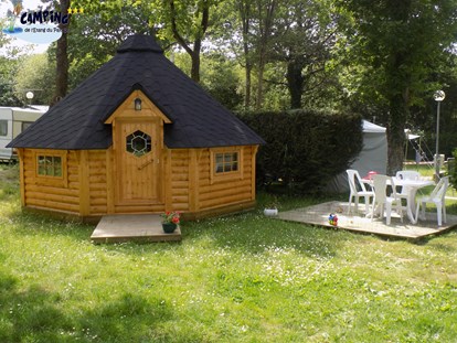Luxuscamping - Unterkunft alleinstehend - Pays de la Loire - Camping de l’Etang Kotas auf Camping de l'Etang