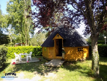 Luxuscamping - Heizung - Pays de la Loire - Camping de l’Etang Kotas auf Camping de l'Etang