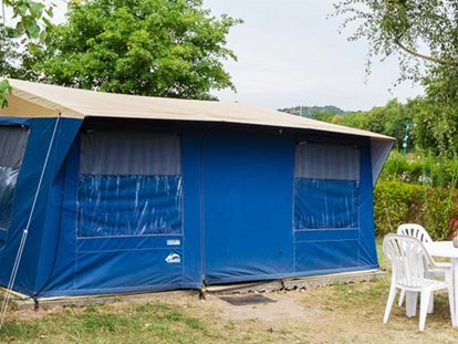 Luxuscamping - Art der Unterkunft: Lodgezelt - Isère - Camping Ile De La Comtesse   Mietzelt Zodiac am Camping Ile De La Comtesse