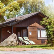 Glampingunterkunft: Camping- und Ferienpark Teichmann: Ferienhaus Typ B auf Camping- und Ferienpark Teichmann